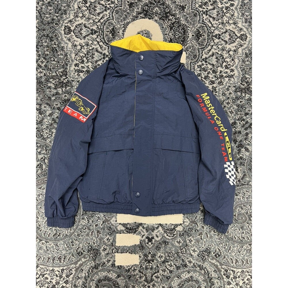 Vintage Formula One Team Jacket Size M Cococola Mastercard Visa Y2k 90s 80s 70s